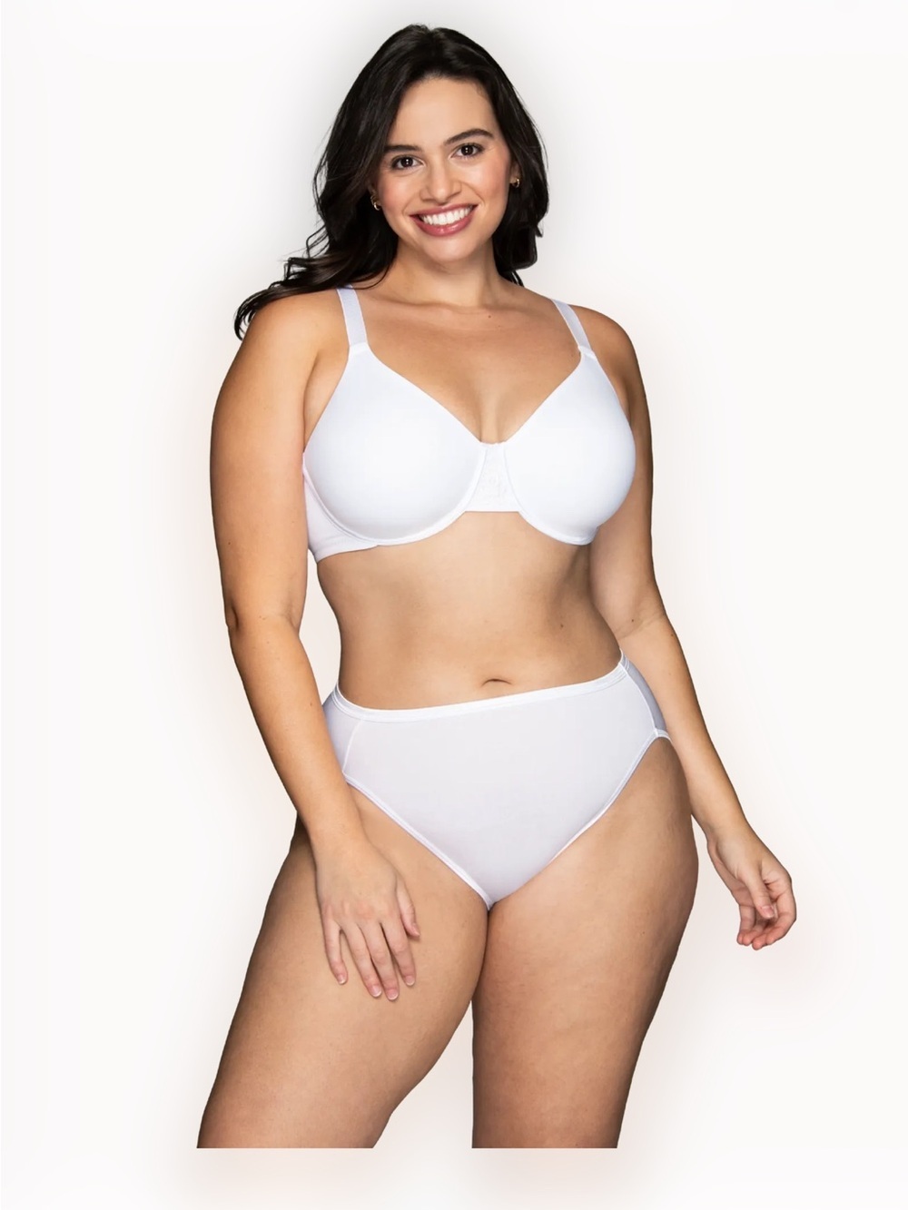 Vanity Fair 42DD Beauty Back Full Coverage Minimizer Underwire Bra White